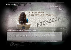 Projekty witryn internetowych wraz z opisem wykonania oraz specyfikacją.